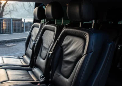 AUTO PRIVATA CON AUTISTA - INTERNI sedili rivestiti in pelle