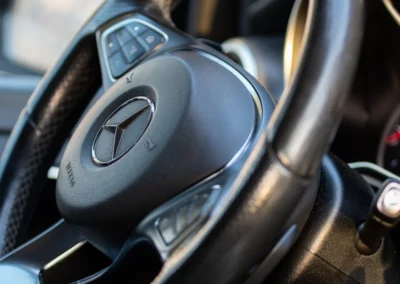 AUTO PRIVATA CON AUTISTA - INTERNI Volante dell'auto